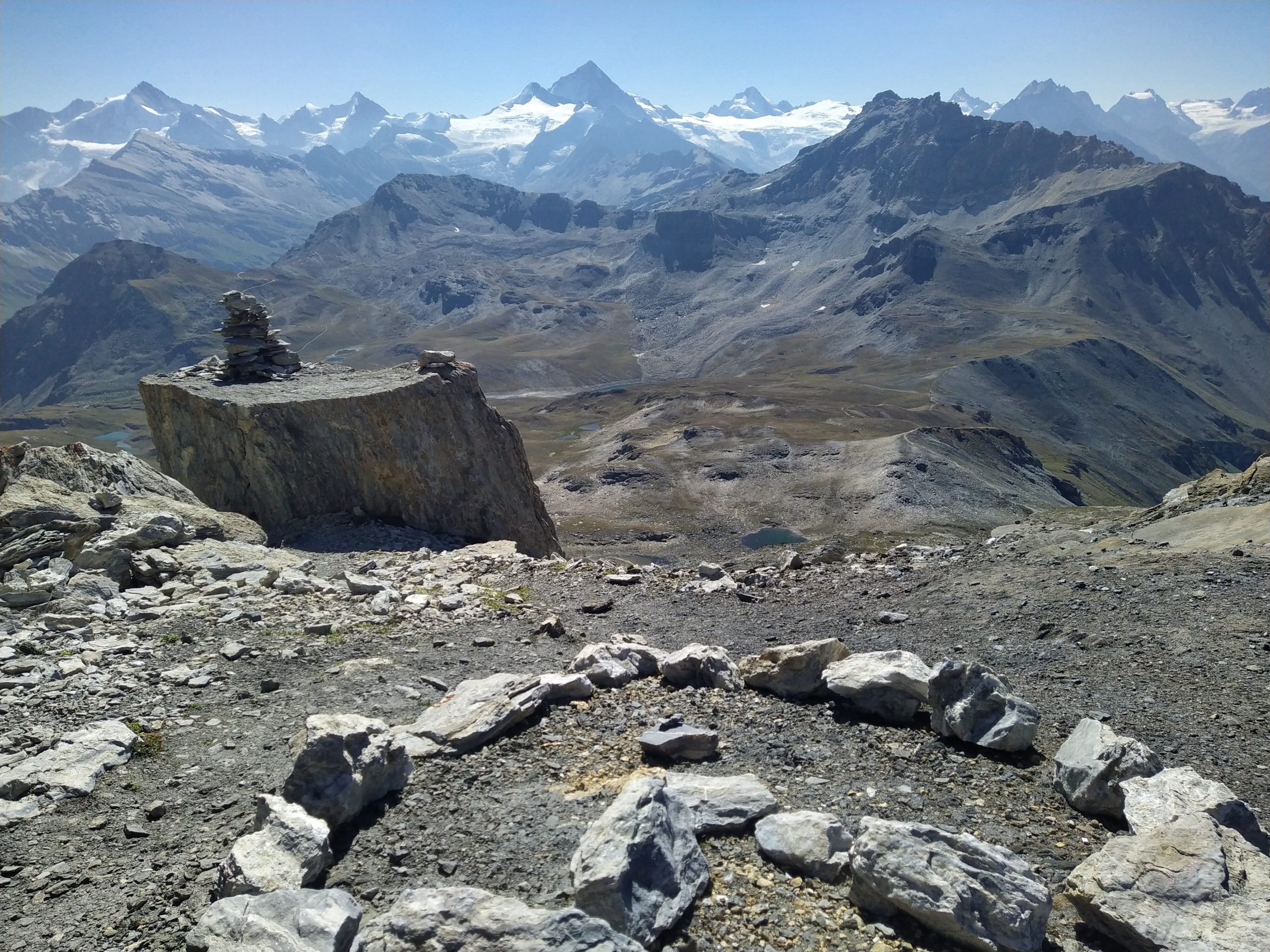 WingTsun-Running-Berglauf: Becs de Bosson (Wallis)